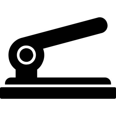 teleskop simgesi vektör illüstrasyonu