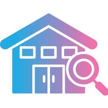 Ara. Web simgesi basit illüstrasyon