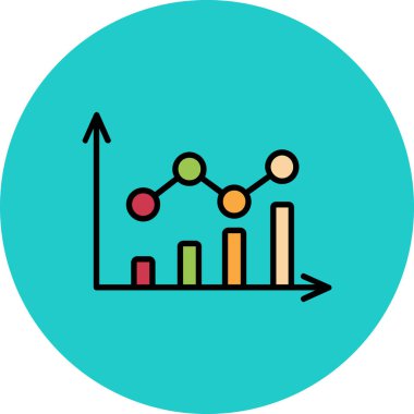 Bir grafiğin vektör simgesi