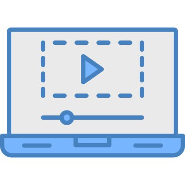 Video oyunu simgesi vektör illüstrasyonu