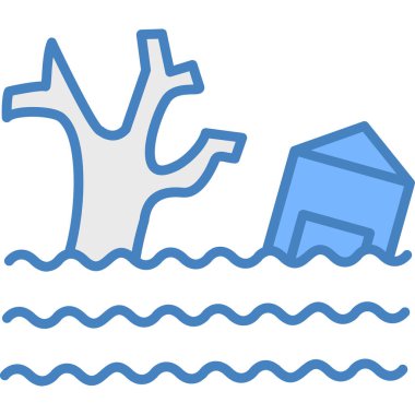 Afet felaketi simgesi