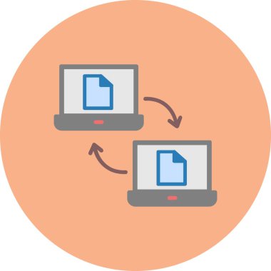 bilgisayar simgesi vektör illüstrasyonu