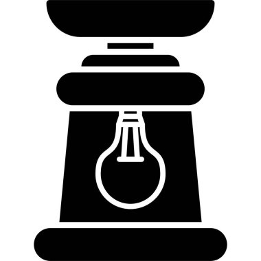 Modern lambanın vektör çizimi