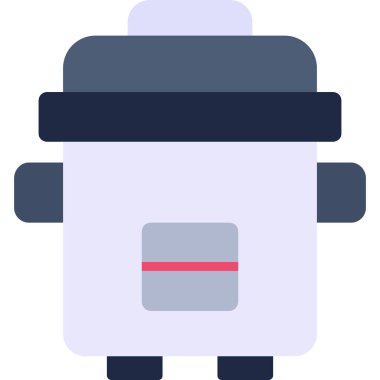 Düz kahve makinesi simgesi