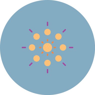 Vektör illüstrasyonu, simge ögesi arkaplanı