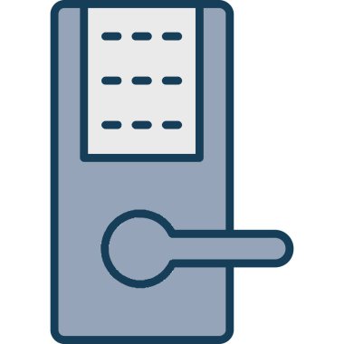 Anahtar. Web simgesi basit illüstrasyon