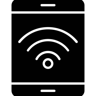 wifi simgesi vektör illüstrasyonu