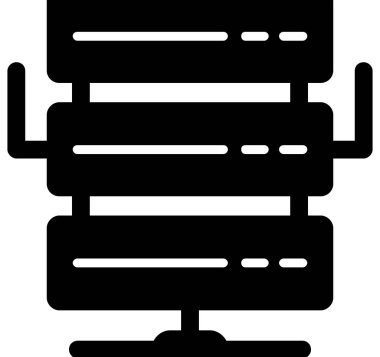 ağ veri simgesi, vektör illüstrasyonu