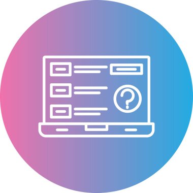 Web tasarım ikonu vektör illüstrasyonu