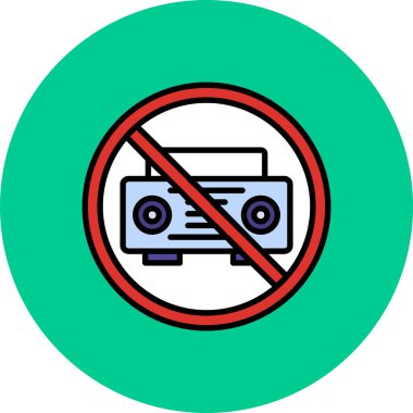 Modern simgenin vektör illüstrasyonu