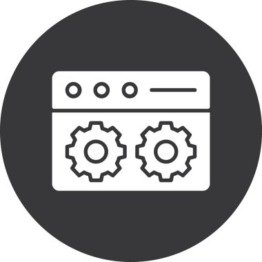 Fırın ikonu. Web tasarımı