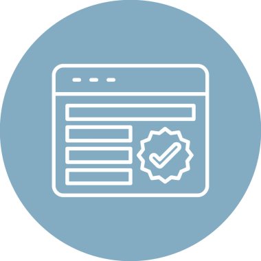 seo modern simgesinin vektör illüstrasyonu