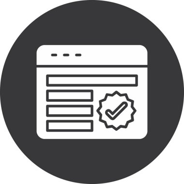 Web tasarımı ve geliştirme düz vektör simgesi