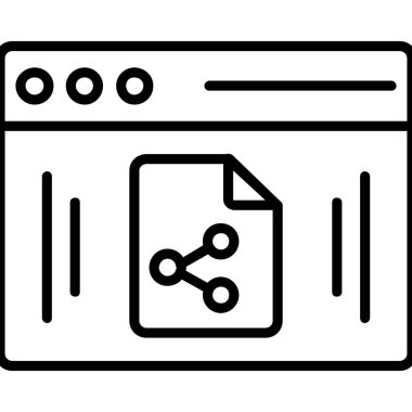 Web tasarım ikonu vektör illüstrasyonu