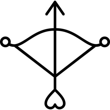 Kelt düğüm simgesi. Beyaz arkaplanda izole edilmiş web tasarımı için ana hatlı Viking vektör simgesi