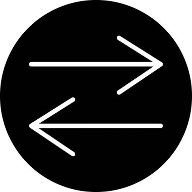 ok simgesi vektör illüstrasyonu