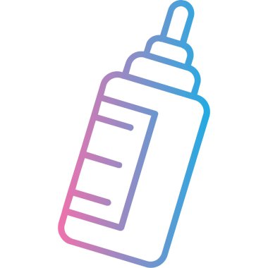 şişe simgesi vektör illüstrasyonu