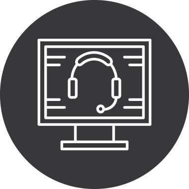 seo modern simgesinin vektör illüstrasyonu