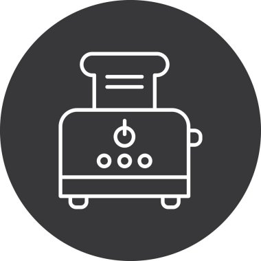 Gıda simgesinin vektör illüstrasyonu