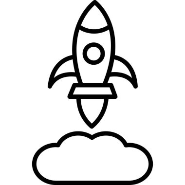 başlangıç başlangıç simgesi ana hatlar biçiminde