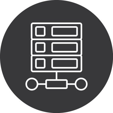 Web simgesi vektör illüstrasyonu