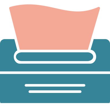 Bir kitabın tek bir dosya simgesinin vektör illüstrasyonu