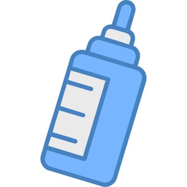 Şişe içecek ikonu - taslak biçiminde