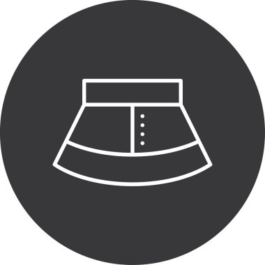 Modern simgenin vektör illüstrasyonu