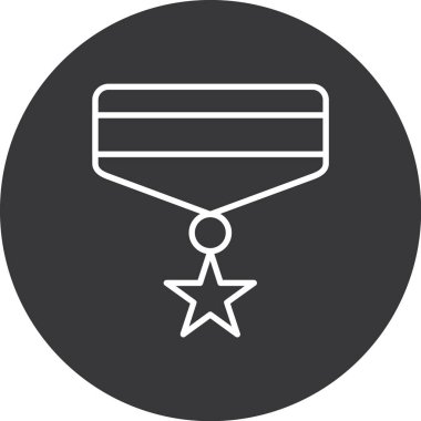 Moda biçimi izole edilmiş arkaplan yıldız simgesi