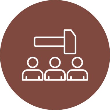 Modern b 'nin vektör illüstrasyonu insanların ikonundan yoksun