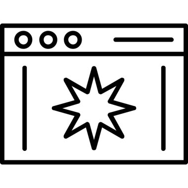 Bilgisayar monitörü simgesi, özet biçimi