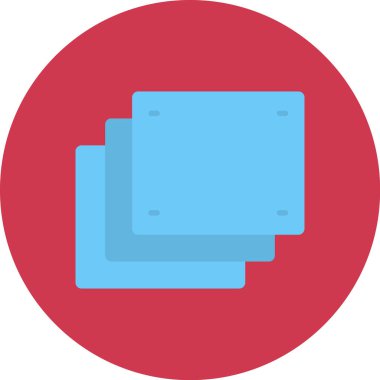 Dosya. Web simgesi vektör illüstrasyonu