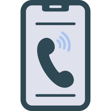 Telefon var. Basit resimleme