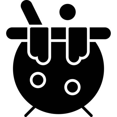 Çizgi film simgesinin vektör çizimi