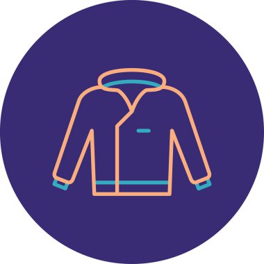 Modern simgenin vektör illüstrasyonu