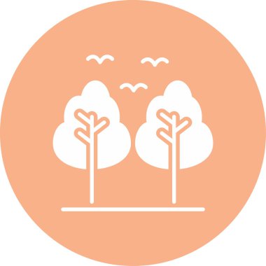 Ağacın vektör illüstrasyonu