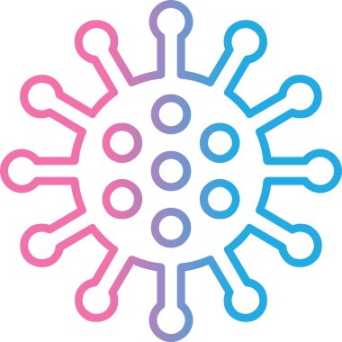 Virüs. Web simgesi basit illüstrasyon