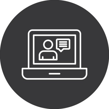 seo modern simgesinin vektör illüstrasyonu