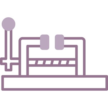 Klavye. Web simgesi basit tasarım