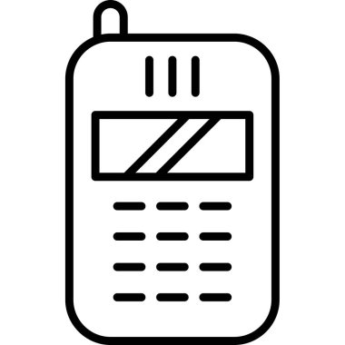 Telefon. Web simgesi basit tasarım