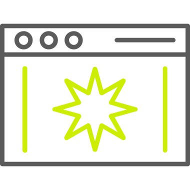 tarayıcı web sayfası ikon vektör illüstrasyon tasarımı