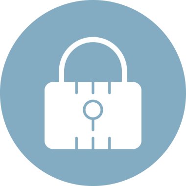 kilit simgesi, vektör illüstrasyonu