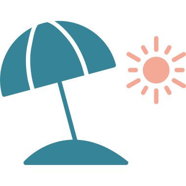 Kumsal. Web simgesi basit illüstrasyon