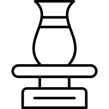 Şarap. Web simgesi basit illüstrasyon