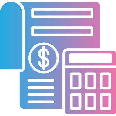 Para için. Web simgesi basit illüstrasyon