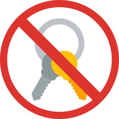 anahtar simgesi, vektör illüstrasyonu