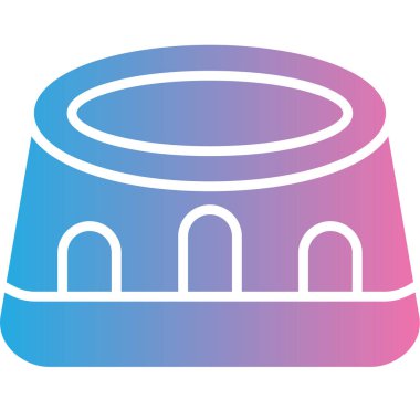 Modern simgenin vektör illüstrasyonu