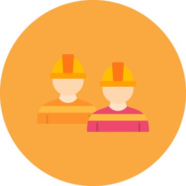 inşaat simgesi vektör illüstrasyonu