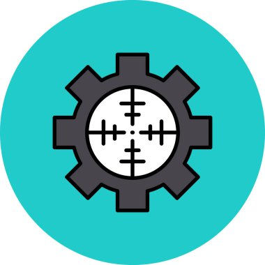 Vektör ayarı Simge illüstrasyonu