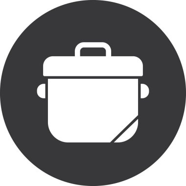 Yiyecek ve içecek simgelerinin vektör çizimi